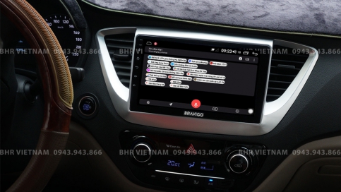 Màn hình DVD Android xe Hyundai Accent 2017 - 2020 | Bravigo Air 2